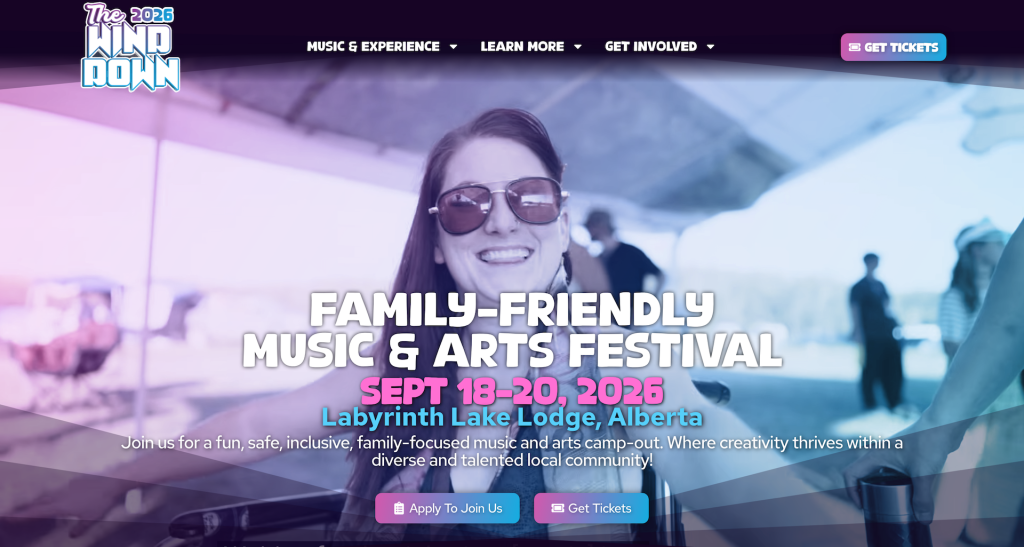 Family‑Friendly Music & Arts Festival Alberta - The Wind Down_ - [thewinddown.ca]