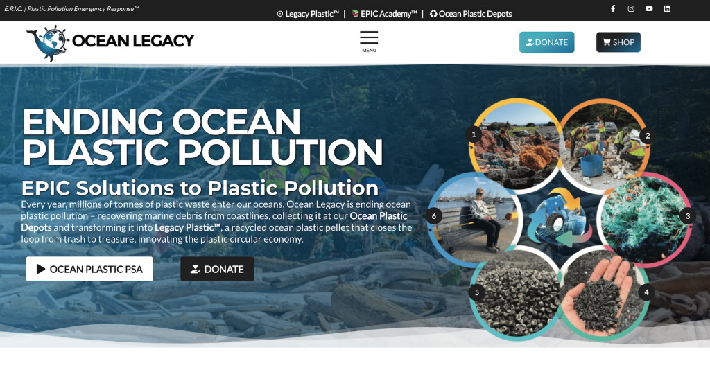 Ending Ocean Plastic Pollution - Ocean Legacy - [oceanlegacy.ca]